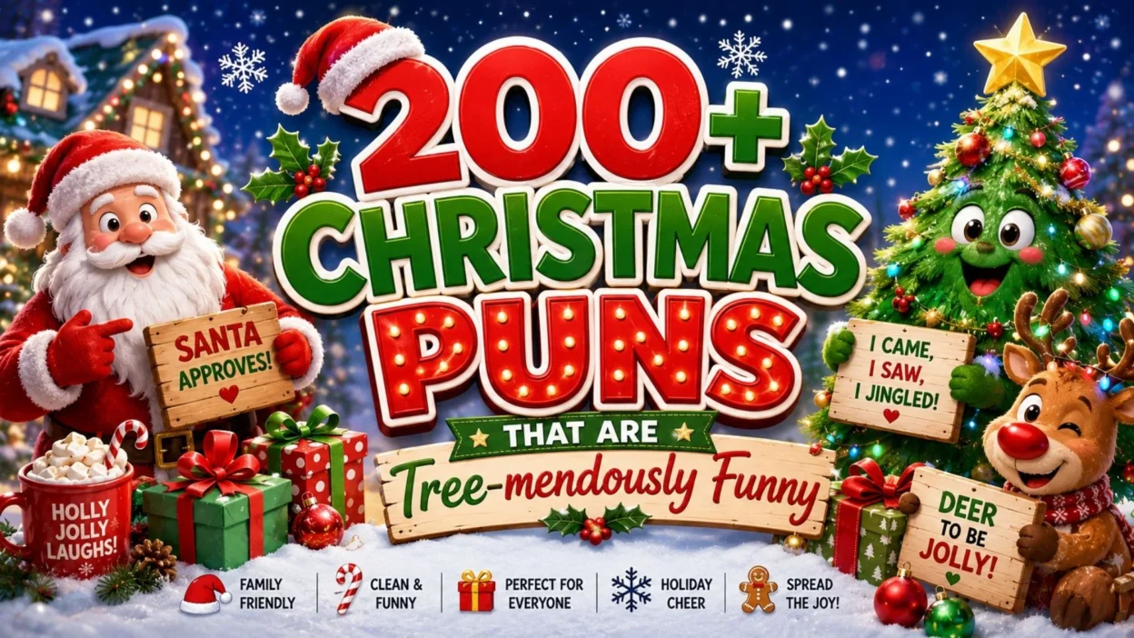 🎄 200+ Christmas Puns That Are Tree-mendously Funny