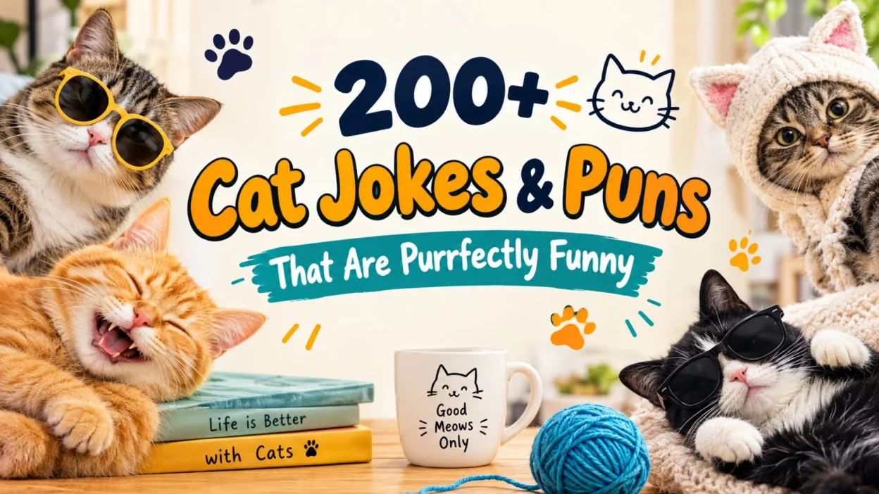 200+ Cat Jokes & Puns That Are Purrfectly Funny