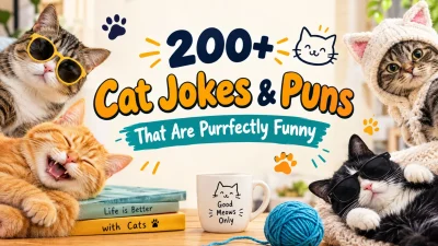 200+ Cat Jokes & Puns That Are Purrfectly Funny