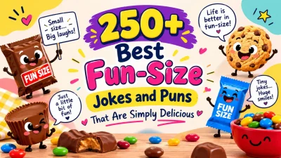 250+ Best Fun-Size Jokes and Puns That Are Simply Delicious