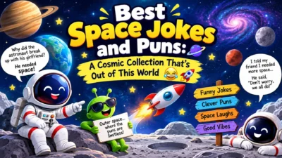 Best Space Jokes and Puns: A Cosmic Collection That’s Out of This World 😂🚀
