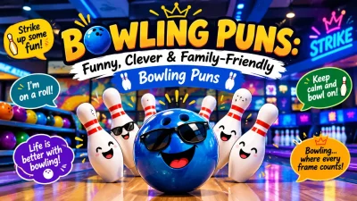 Bowling Puns Funny, Clever & Family-Friendly Bowling Puns 🎳