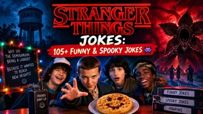 Stranger Things Jokes 105+ Funny & Spooky Jokes 👾