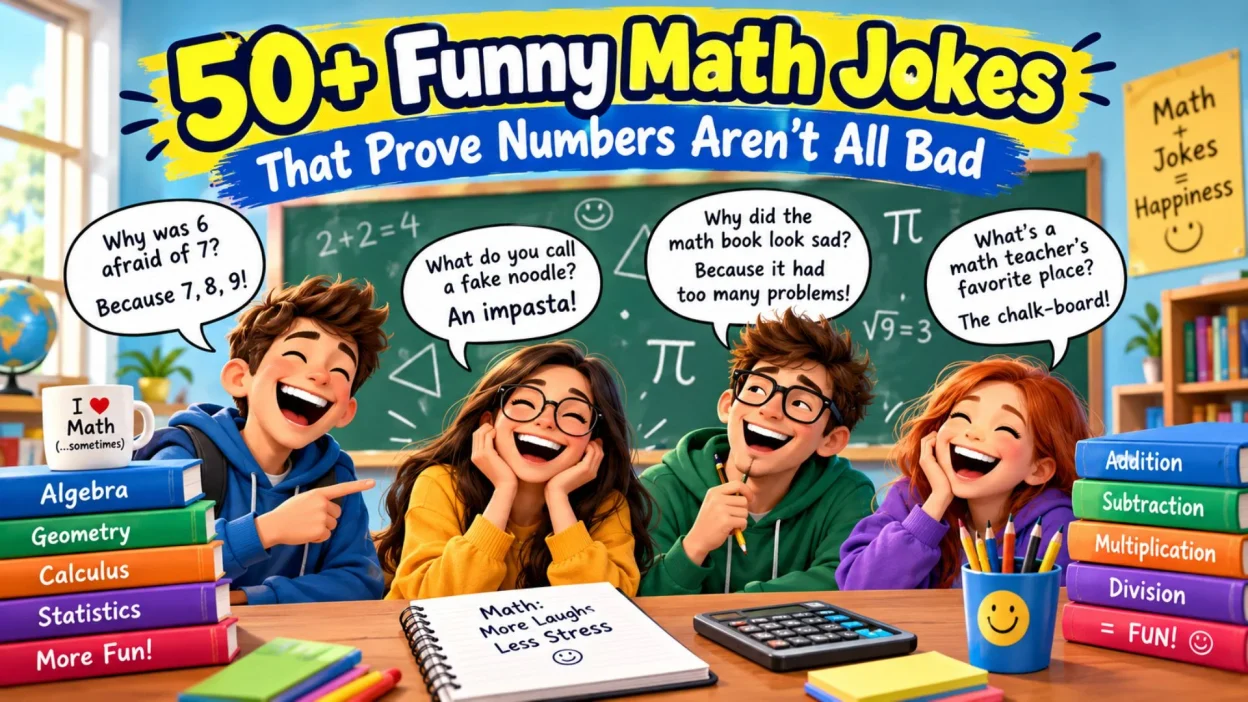 😂 50+ Funny Math Jokes That Prove Numbers Aren't All Bad