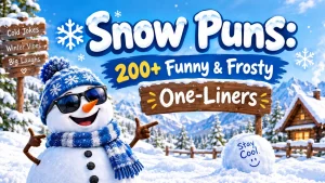 ❄️ Snow Puns 200+ Funny & Frosty One-Liners