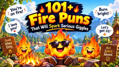 🔥 101+ Fire Puns That Will Spark Serious Giggles