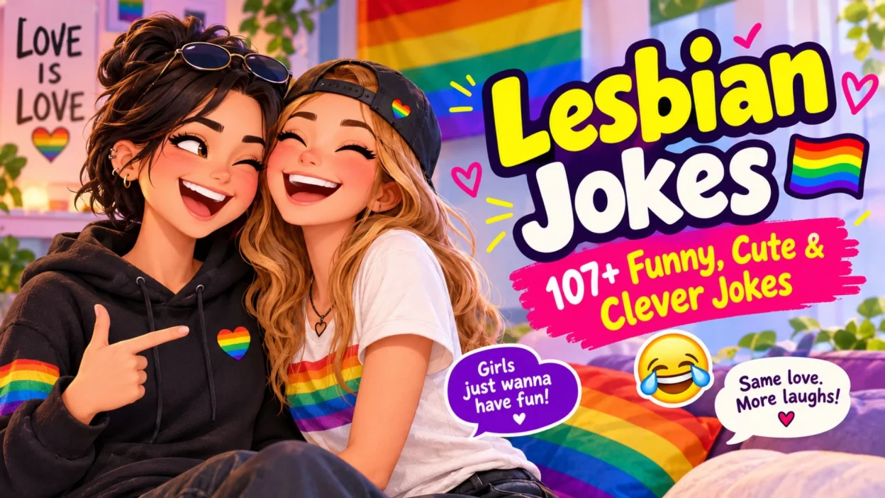 Lesbian Jokes 107 Funny, Cute & Clever Jokes 😂🏳️_🌈