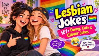 Lesbian Jokes 107 Funny, Cute & Clever Jokes 😂🏳️_🌈