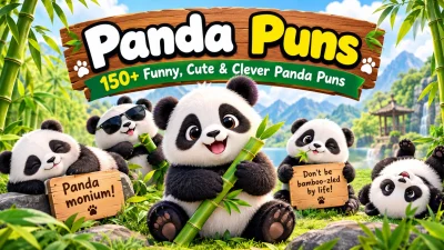 Panda Puns 150 Funny, Cute & Clever Panda Puns 🐼