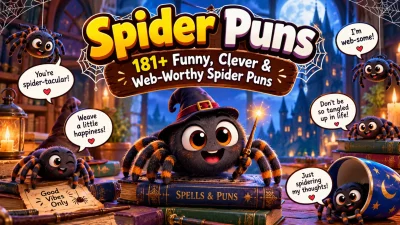 Spider-Puns-181-Funny-Clever-Web-Worthy-Spider-Puns-🕷️